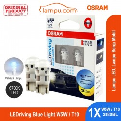 Jual Osram Lampu Senja Mobil - LEDriving T10 W5W 6700K Blue Light 2880BL - Biru - dg Harga Murah