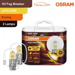 Jual Osram Lampu Kabut Mobil H1 Fog Breaker 12V 55W - 62150FBR - Biru - dg Harga Murah