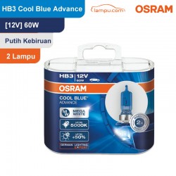 Jual Osram Lampu Mobil HB3 Cool Blue Advance 12V 60W - 69005CBA - Biru - dg Harga Murah