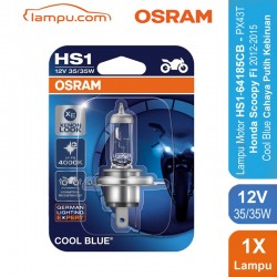 Osram Lampu Depan u/ Motor hs1/h4 12v 35/35w - Cool Blue - u/ Motor (vixion, bison, cbr150, cbr250 ninja, dll) Murah