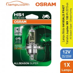 Osram Lampu Depan Halogen HS1 All Season Super - Lampu Motor Paling Terang Tidak Cepat Panas & Redup dg Harga Murah
