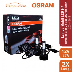 OSRAM 65210CW Lampu LED Mobil Mercedes Benz C-Class 2008-2012 Low/High Beam H7 - PX26d - Cool White