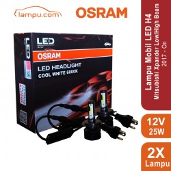 OSRAM 66204CW Lampu LED Mobil Mitsubishi Xpander 2017-on Low/High Beam H4 - P43t - Cool White