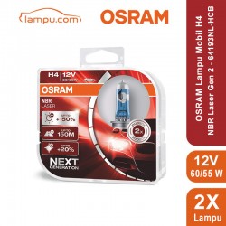 Osram Lampu Mobil H4 Night Breaker Laser 12V 60/55W - 64193NBL - dengan Harga Murah