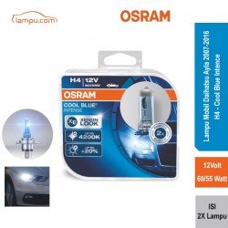 Jual Osram Lampu Mobil H4 Cool Blue Intense 12V 60/55W - 64193CBI - Putih Kebiruan - dengan Harga Murah